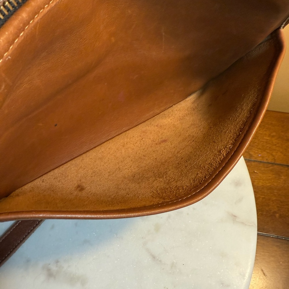 COACH vintage British tan OLIVER bag🔥9902 - Picture 14 of 16